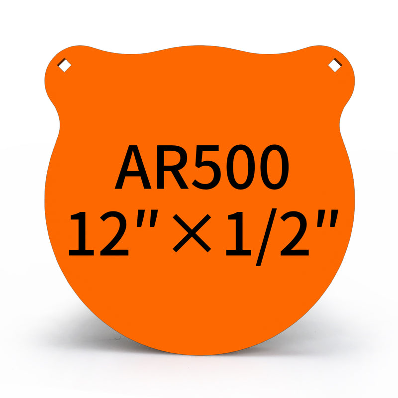 Load image into Gallery viewer, 12" X 1/2" AR500 Steel Gong Shooting Target