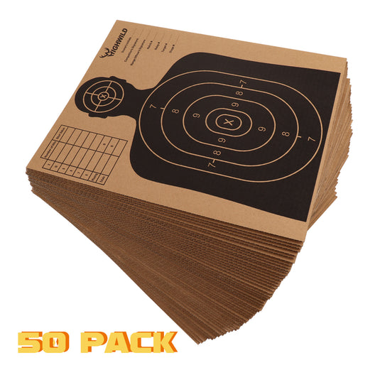 13" X 16" Cardboard Targets - Pack of 50