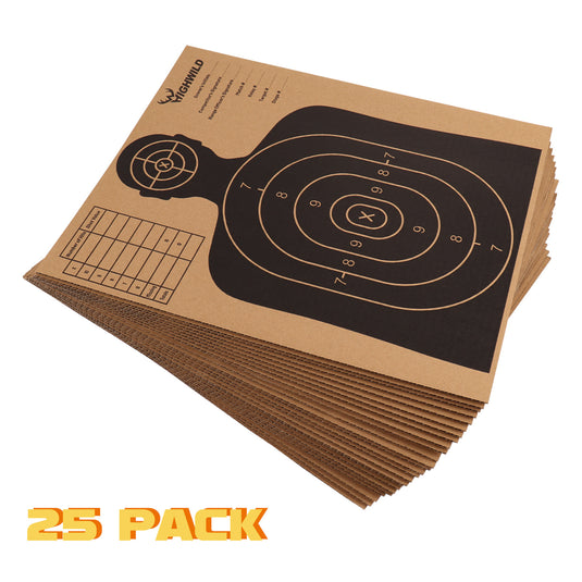 13" X 16" Cardboard Targets - Pack of 25