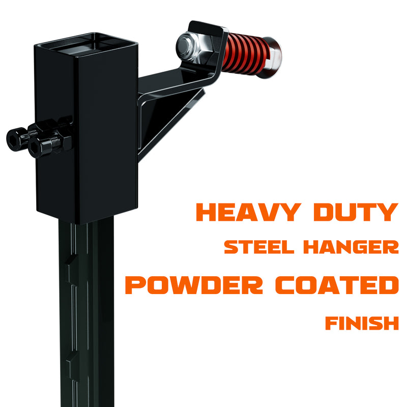 Load image into Gallery viewer, AR500 Steel Shooting Target 3/8 Inch Thick 12" x 20" Hostage with T-Post Target Holder Mount