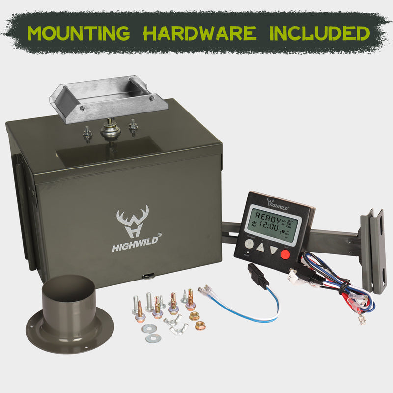 Load image into Gallery viewer, 12V Metal Game Feeder Kit