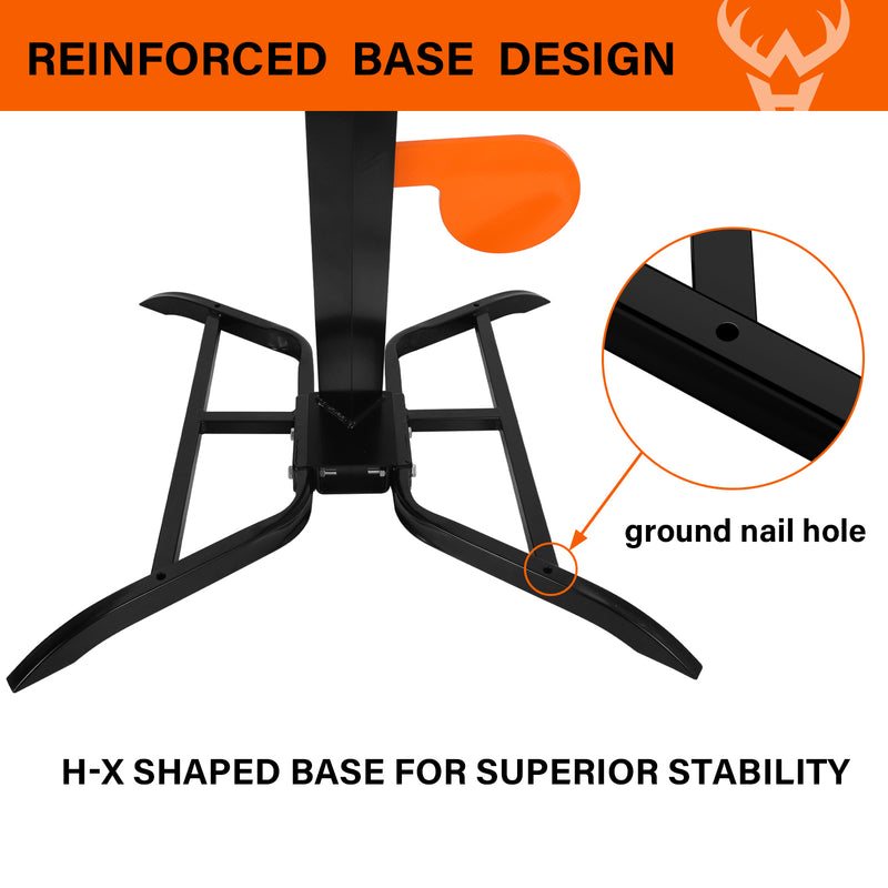Load image into Gallery viewer, 6" x 3/8" AR500 Steel Target Dueling Tree Stand