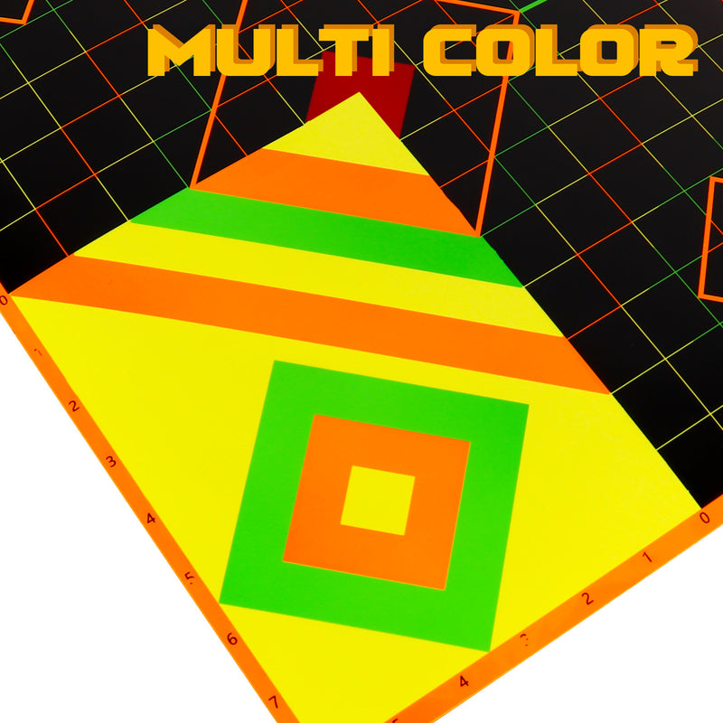 Load image into Gallery viewer, Sight in Splatter Shooting Range Targets - Splash Effect of Multiple Colors - 12 x 18 Inch