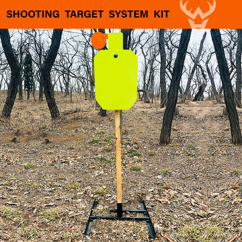 Load image into Gallery viewer, Double T-Shaped 2X4 Target Stand Base