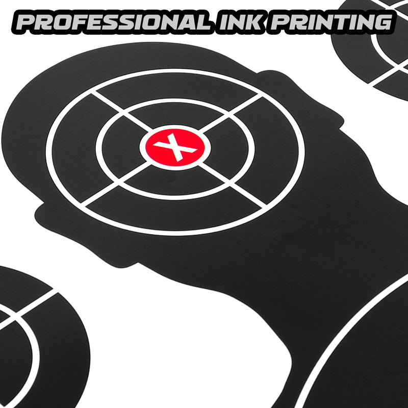 Load image into Gallery viewer, Shooting Range Silhouette Paper Target - 14X22 Inches (50 Pack)