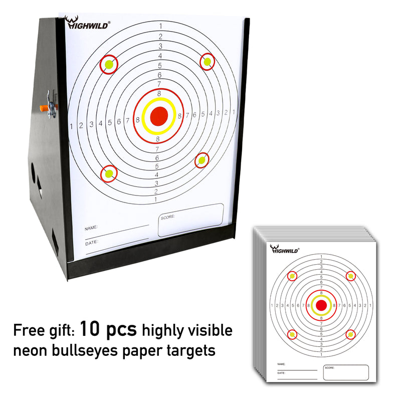 Load image into Gallery viewer, 7" X 9" Bullet Trap - for Paper Targets & Spinner Targets
