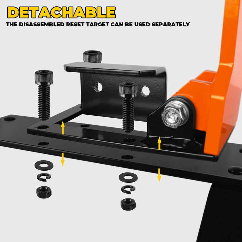 Load image into Gallery viewer, 3/8" AR500 12" Classic Popper Steel Shooting Target with Base