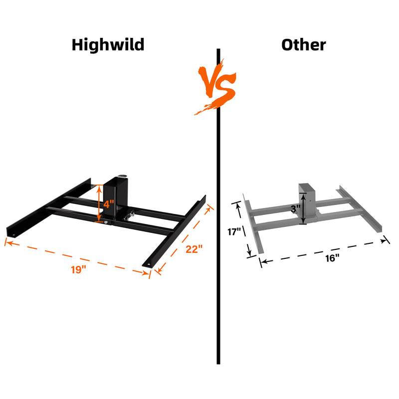 Load image into Gallery viewer, Double T-Shaped Base Stand + 2X4 Target Hanger