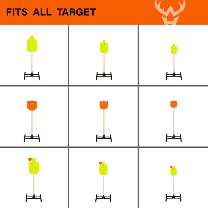 Load image into Gallery viewer, Double T-Shaped 2X4 Target Stand Base
