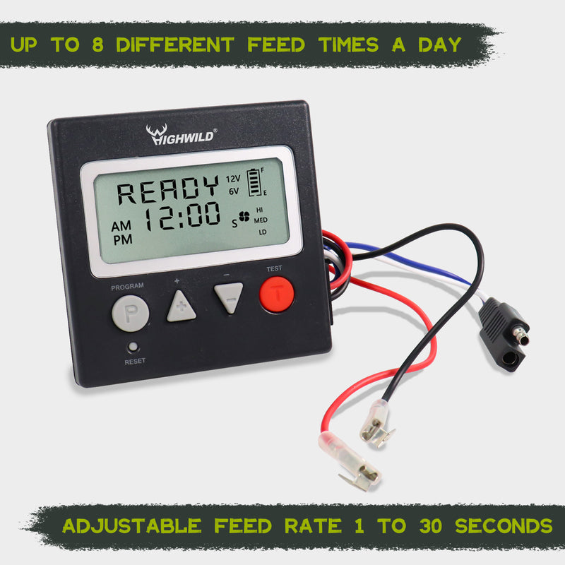Load image into Gallery viewer, 12V Metal Game Feeder Kit