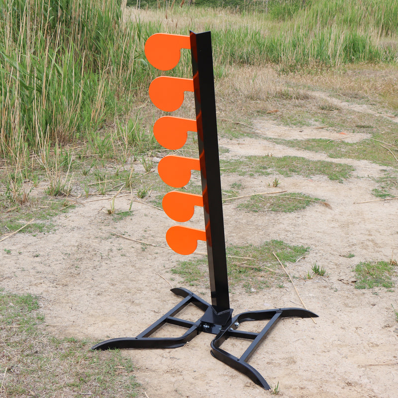 Load image into Gallery viewer, 6" x 3/8" AR500 Steel Target Dueling Tree Stand