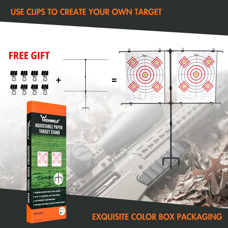 Load image into Gallery viewer, Adjustable Paper Target Stand