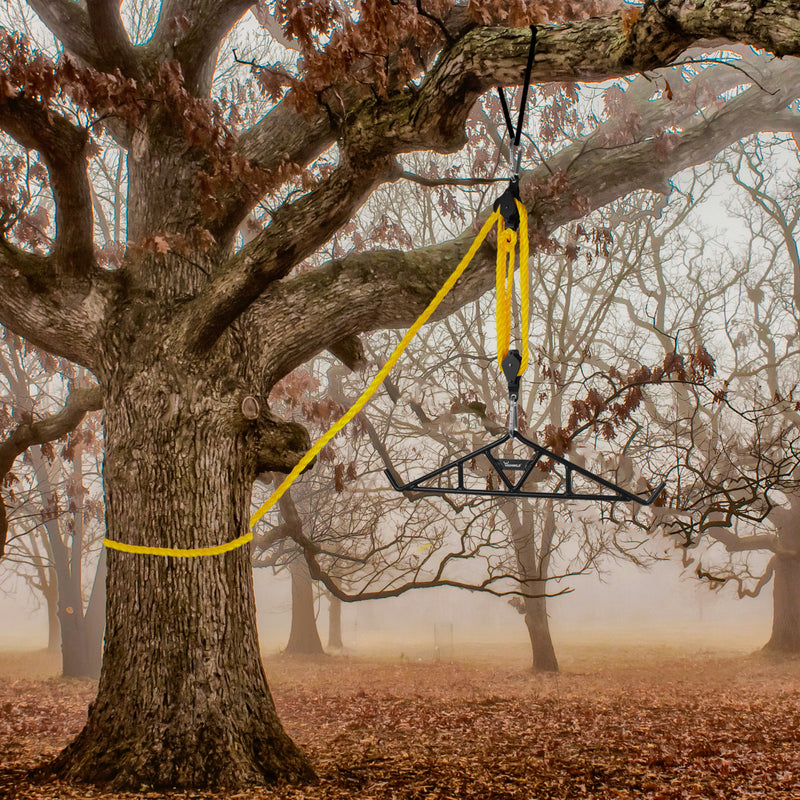Load image into Gallery viewer, Game Hanging Gambrel & Hoist Kit with Pulleys & Rope - 1600 lbs