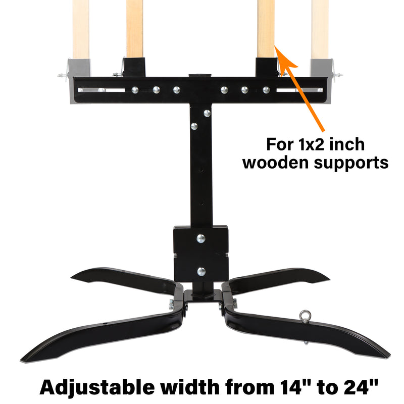 Load image into Gallery viewer, Adjustable Swinger Target Stand for Paper & Cardboard Silhouette Shooting Target