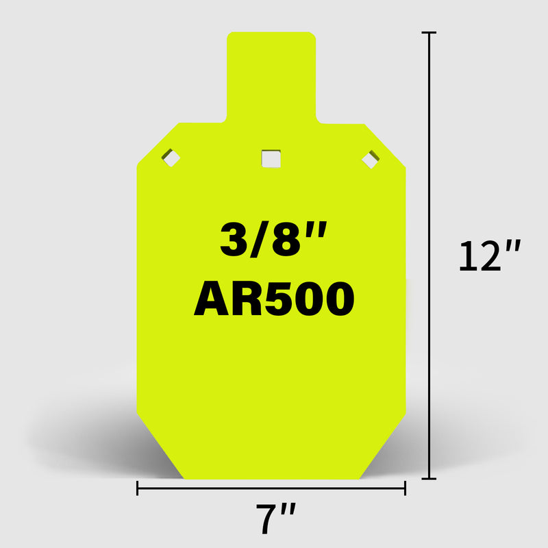Load image into Gallery viewer, X-leg Base Stand + 2X4 Target Hanger + 3/8" Thick 7" X 12" Torso + Adjustable Steel Post