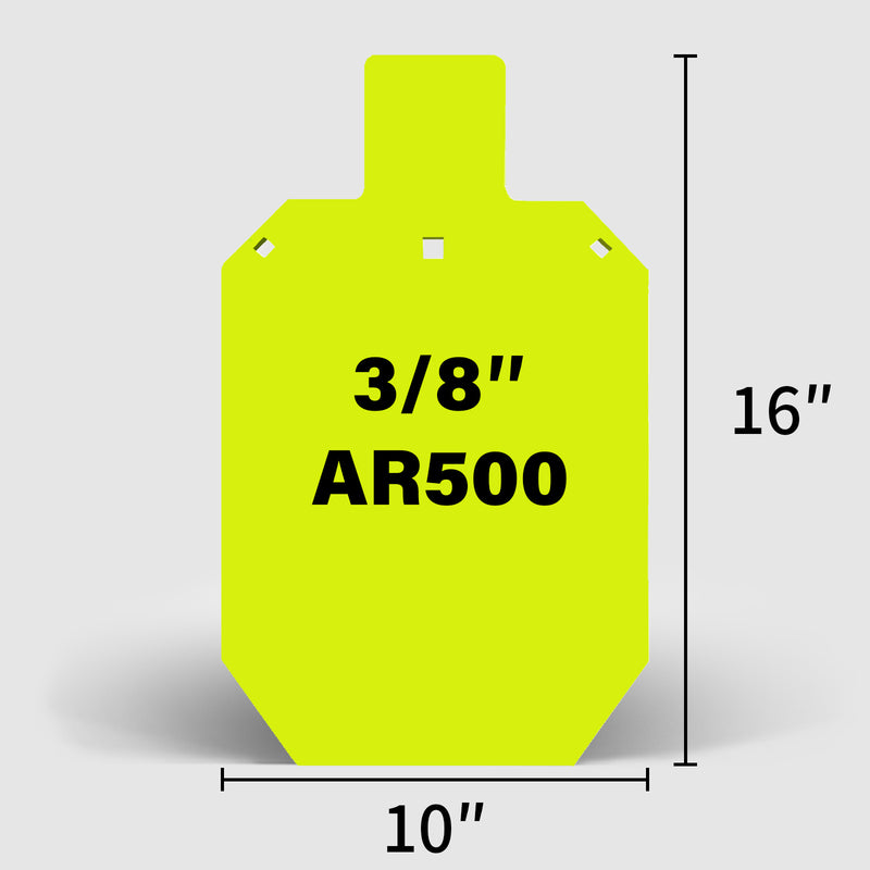 Load image into Gallery viewer, Double T-Shaped Base Stand + 2X4 Target Hanger + 3/8" Thick X 10" X 16" Torso Target