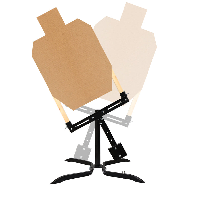 Load image into Gallery viewer, Adjustable Swinger Target Stand for Paper & Cardboard Silhouette Shooting Target