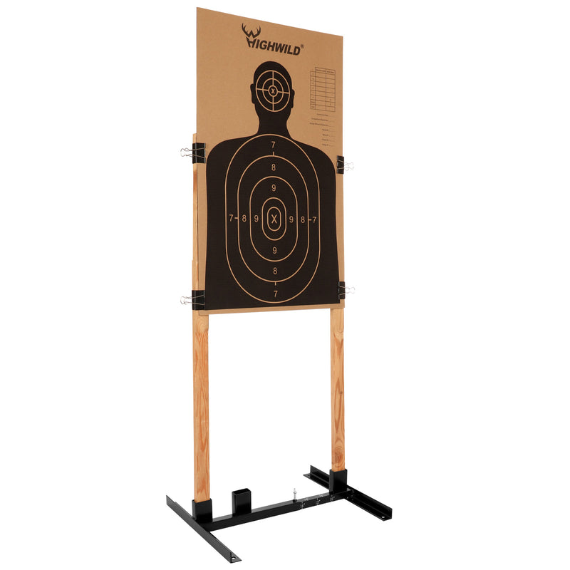 Load image into Gallery viewer, H Shape Adjustable Paper Target Stand Base - 1 PACK
