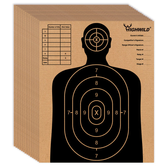 13" X 16" Cardboard Targets - Pack of 50