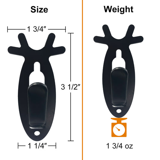 European Trophy Mount - Small Hook - 5 PACK