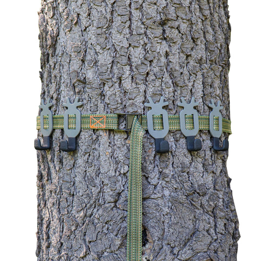 Treestand Strap Gear Hangers for Hunting Gears Bow - 5 Hooks Set