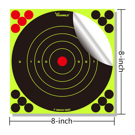 8” Paper Targets Silhouette - 50 Pack