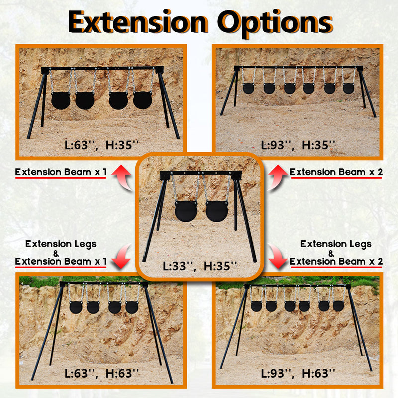 Load image into Gallery viewer, Expandable Target Stand | Extension/Replacement Parts