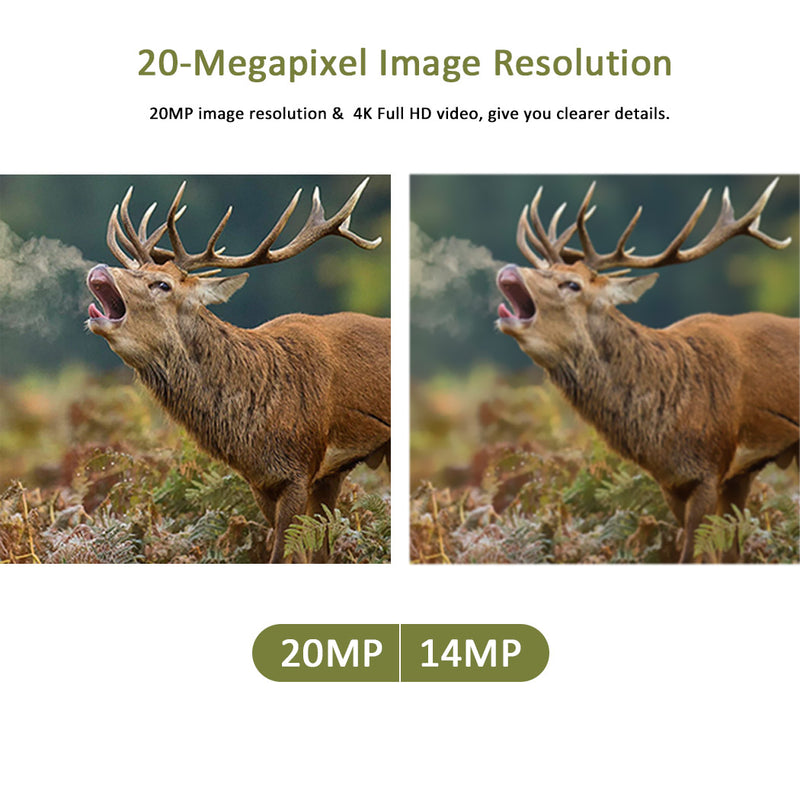 Load image into Gallery viewer, 1 Pack Highwild 20MP 4K Trail Game Camera
