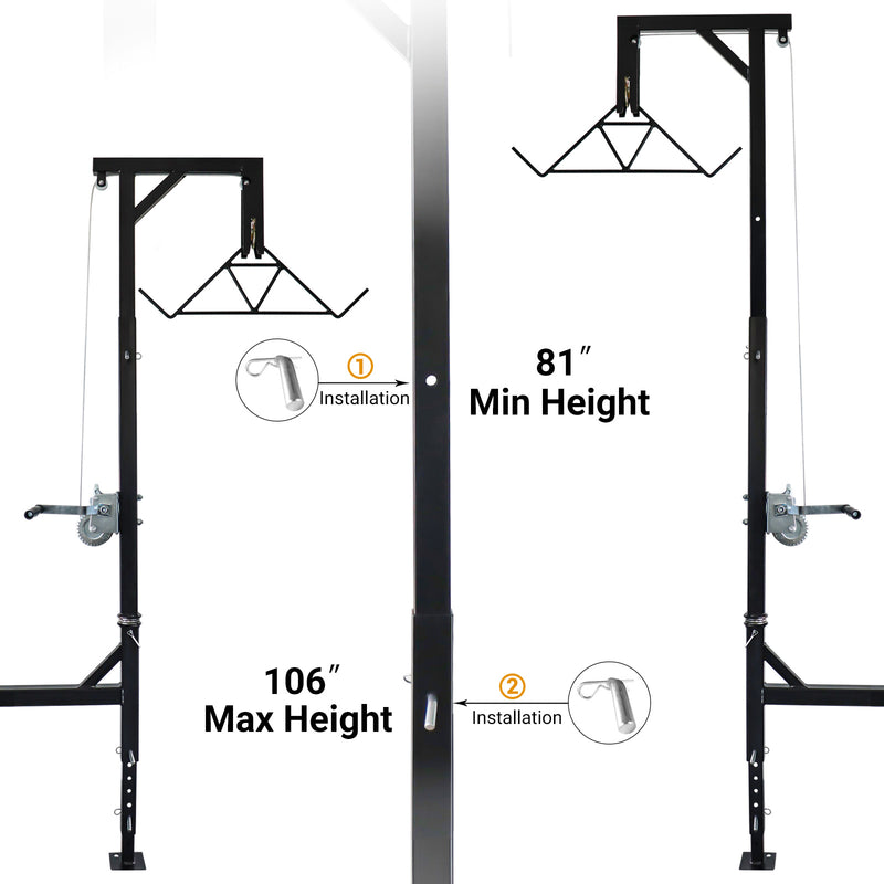 Load image into Gallery viewer, Truck Hitch Game Hoist Lift System