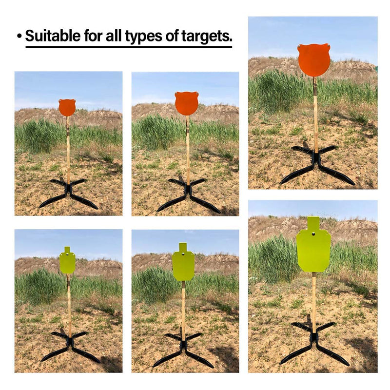 Load image into Gallery viewer, X-leg Base Target Stand + 2X4 Target Hanger
