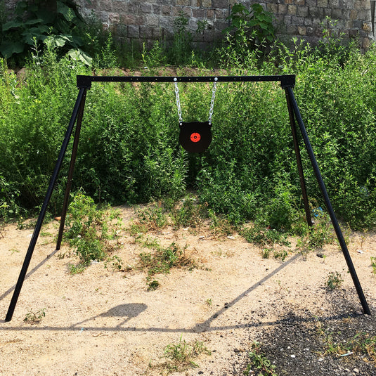 10" X 3/8" AR500 Steel Bullseye Gong Target