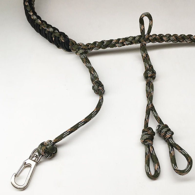Load image into Gallery viewer, Black Camo Duck Call Lanyard
