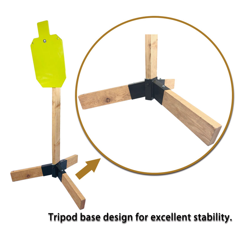 Load image into Gallery viewer, Tripod Base Stand with 2X4 Target Hanger