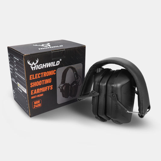 Electronic Earmuffs NRR 24dB Hearing Protection Lightweight Earmuffs with Sound Amplification