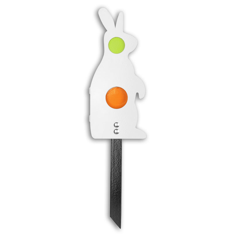 Load image into Gallery viewer, Metal Rabbit Resetting Target Neon Plates - Rated for .22/.177 Caliber
