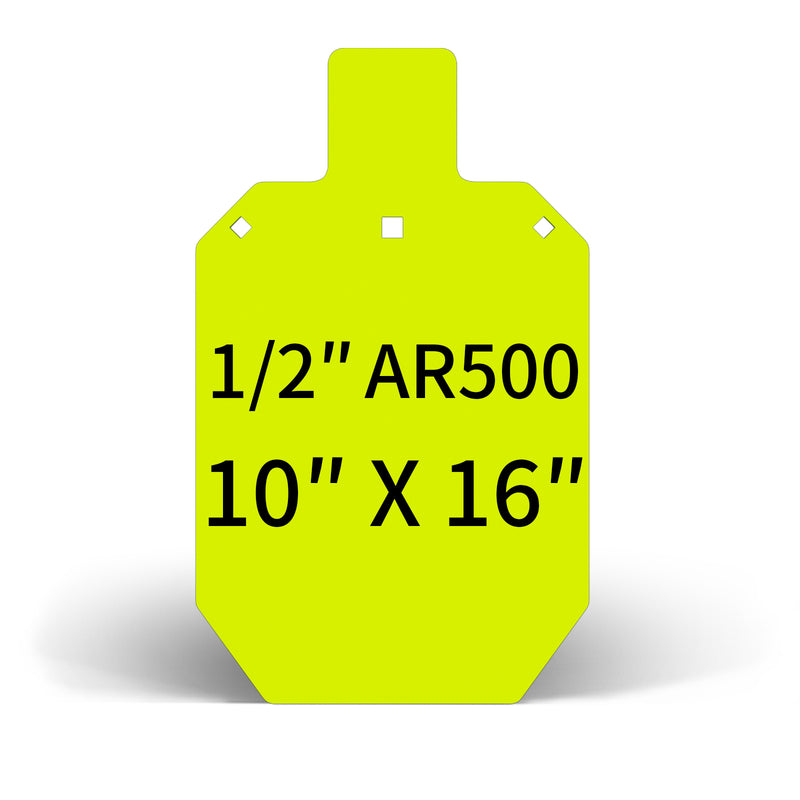 Load image into Gallery viewer, 10&quot; X 16&quot; X 1/2&quot; AR500 Steel Torso Silhouette Shooting Target
