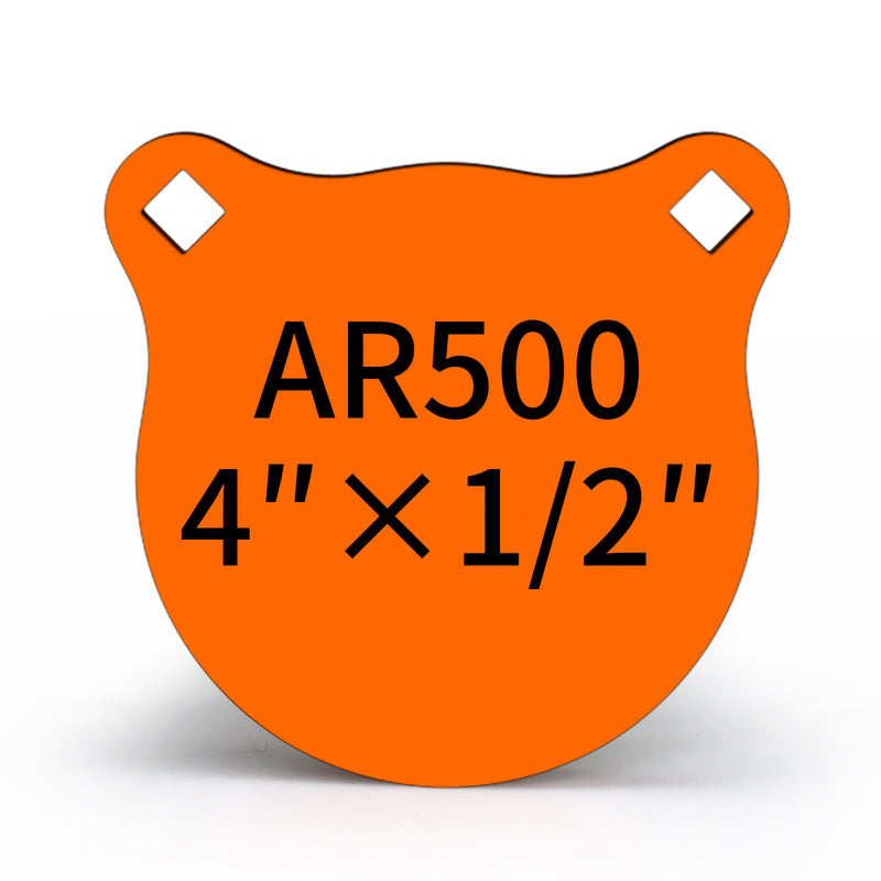 Load image into Gallery viewer, 4&quot; X 1/2&quot; AR500 Steel Gong Shooting Target

