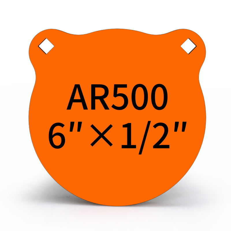 Load image into Gallery viewer, 6&quot; X 1/2&quot; AR500 Steel Gong Shooting Target
