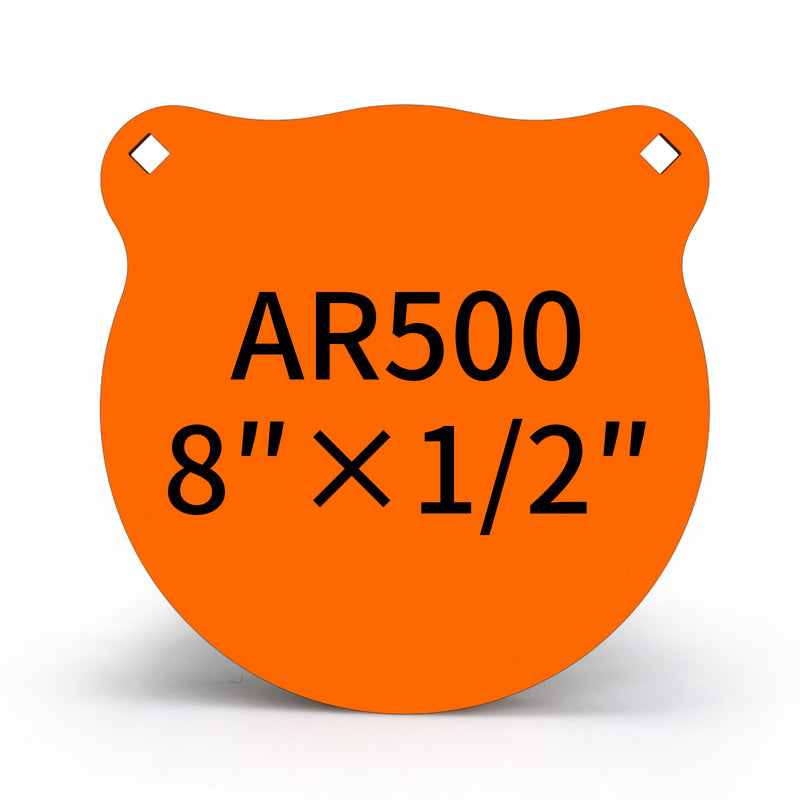Load image into Gallery viewer, 8&quot; X 1/2&quot; AR500 Steel Gong Shooting Target
