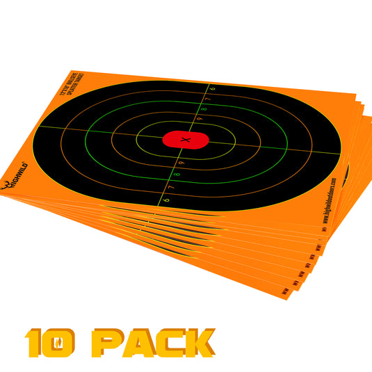 Sight in Splatter Shooting Range Targets - Splash Effect of Multiple Colors - 12 x 18 Inch