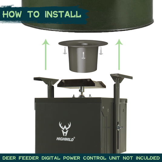 12-Volt Deer Feeder Replacement Funnel