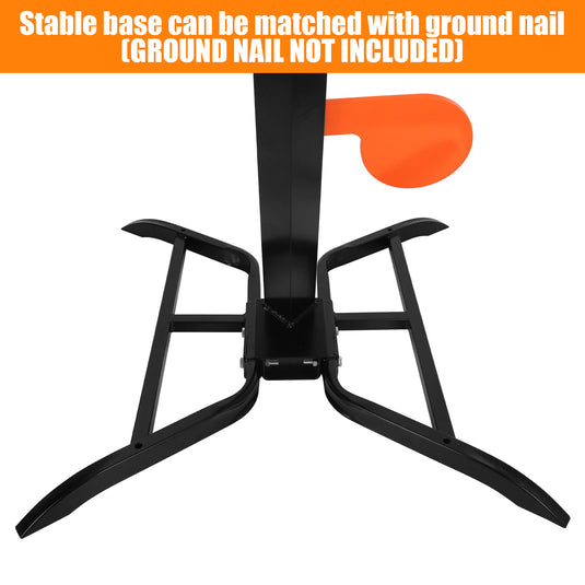 6" x 3/8" AR500 Steel Target Dueling Tree Stand