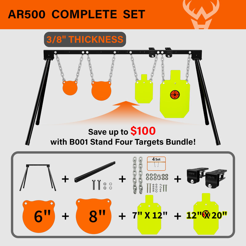 Load image into Gallery viewer, B001 Stand Complete Target System 44
