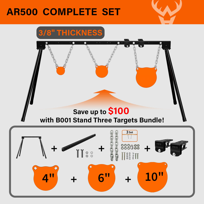 Load image into Gallery viewer, B001 Stand Complete Target System 23
