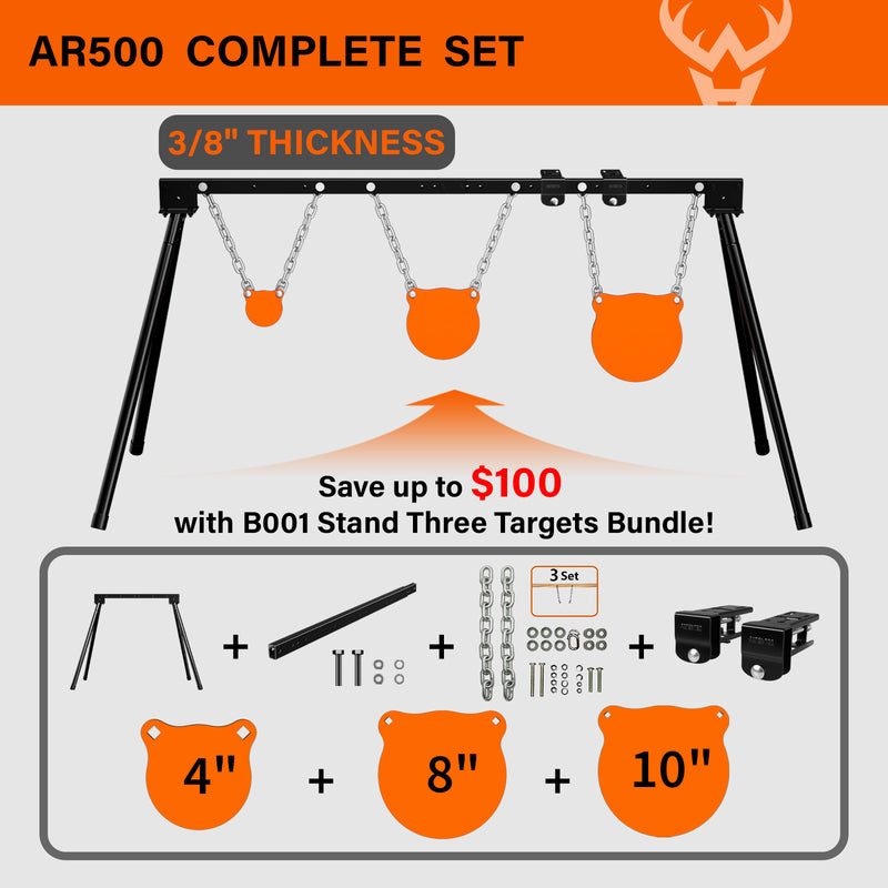 Load image into Gallery viewer, B001 Stand Complete Target System 25
