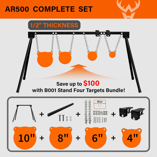 B001 Stand Complete Target System 50