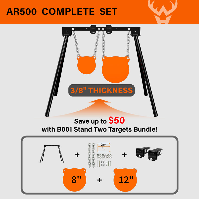 Load image into Gallery viewer, B001 Expandable Stand + Mounting Kit + 8&quot;, 12&quot; Gong
