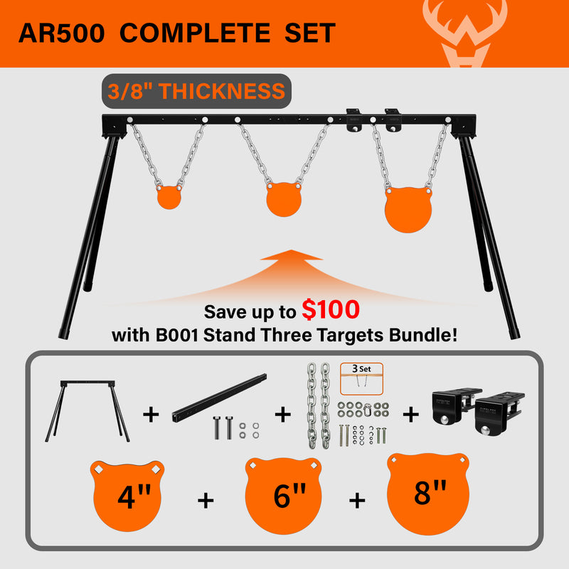 Load image into Gallery viewer, B001 Stand Complete Target System 22
