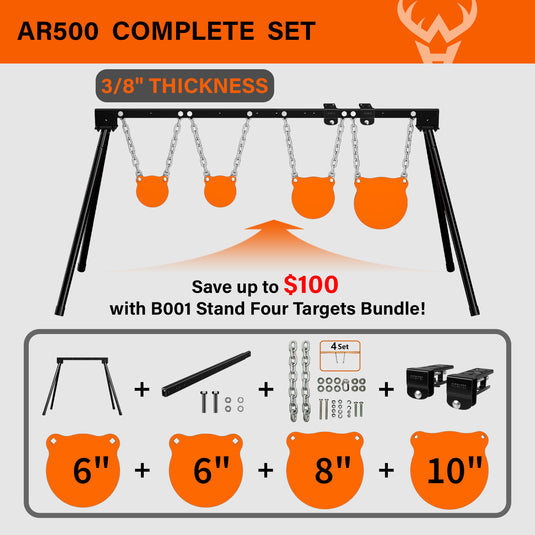 B001 Stand Complete Target System 40
