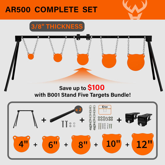 B001 Stand Complete Target System 45